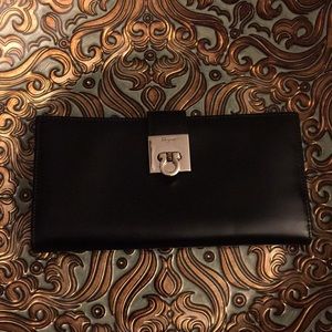 Salvatore Ferragamo purse black bifold wallet